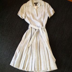 Brooks Brothers Irish Linen seersucker Dress, 4